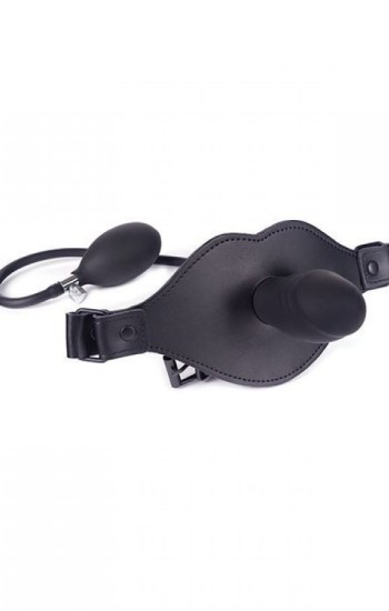 Spartacus Inflatable Dildo Gag with Hand Pump Spartacus Inflatable Dildo Gag with Hand Pump