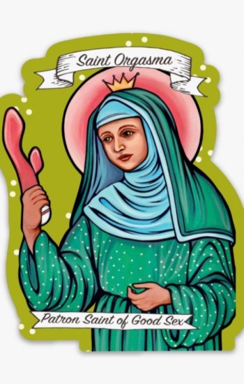 Saint Orgasma Sticker Saint Orgasma Sticker