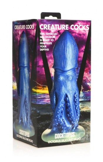Creature Cocks Cocktopus Octopus Silicone Dildo – Blue Creature Cocks Cocktopus Octopus Silicone Dildo – Blue
