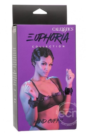 Euphoria Collection Hand Cuffs – Black Euphoria Collection Hand Cuffs – Black