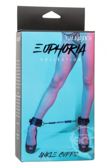 Euphoria Collection Ankle Cuffs – Black Euphoria Collection Ankle Cuffs – Black