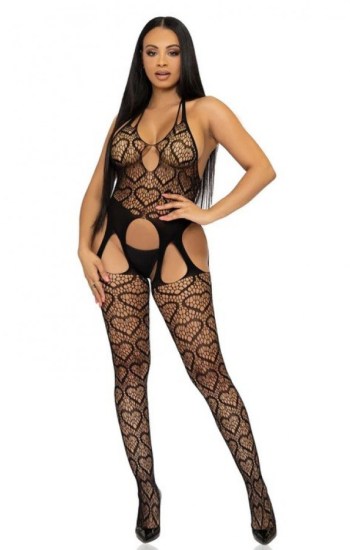 Love Hangover Heart Net Bodystocking Love Hangover Heart Net Bodystocking