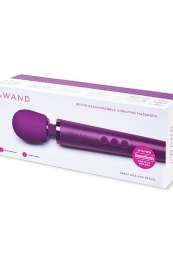 Le Wand Petite Rechargeable Massager – Cherry Le Wand Petite Rechargeable Massager – Cherry