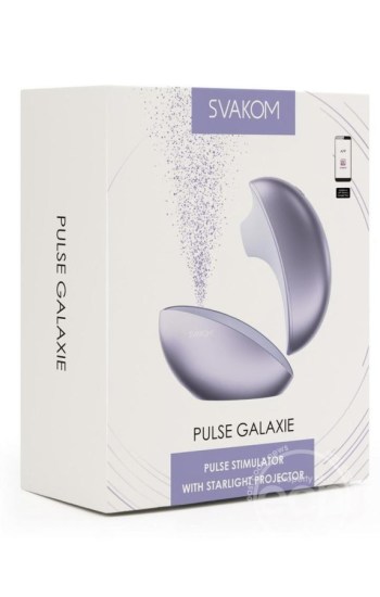 Svakom Pulse Galaxie App Compatible Silicone Clitoral Stimulator Lilac Svakom Pulse Galaxie App Compatible Silicone Clitoral Stimulator Lilac