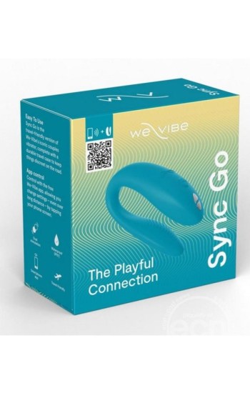 We-Vibe Sync Go App Couples Vibrator – Turquoise We-Vibe Sync Go App Couples Vibrator – Turquoise