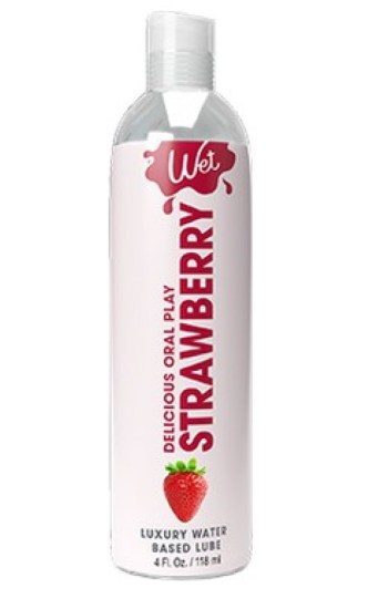 Wet Strawberry Oral Play 4oz Wet Strawberry Oral Play 4oz