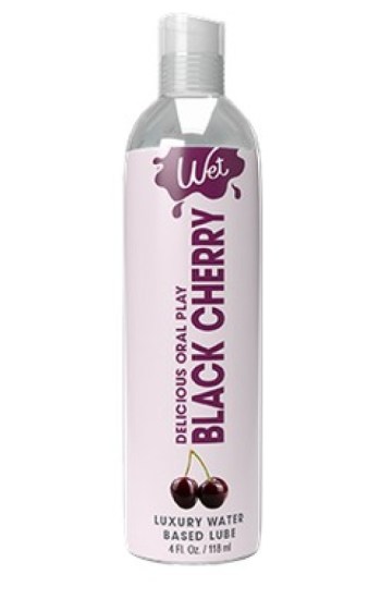 Wet Black Cherry Oral Play 4oz Wet Black Cherry Oral Play 4oz