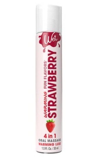 Wet Strawberry Warming Fun Flavors 1oz Wet Strawberry Warming Fun Flavors 1oz