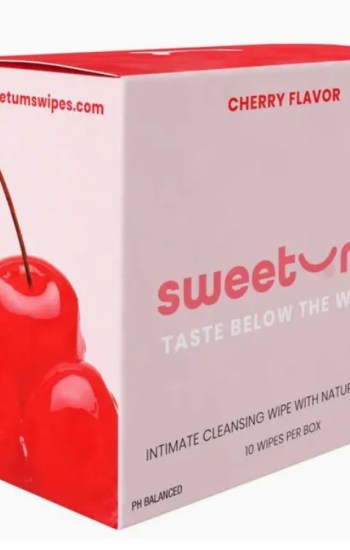 Sweetums Wipes 10ct – Cherry Sweetums Wipes 10ct – Cherry