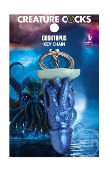 Creature Cocks Cocktopus Keychain Creature Cocks Cocktopus Keychain
