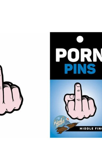 Porn Pin Middle Finger Beige Porn Pin Middle Finger Beige