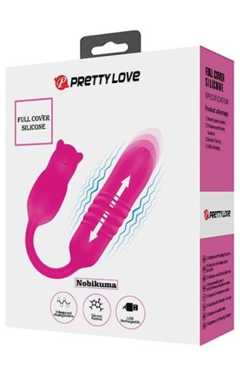 Pretty Love Nobikuma Thrusting Egg – Fuchsia Pretty Love Nobikuma Thrusting Egg – Fuchsia