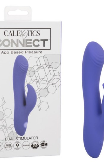 CalExotics Connect Dual Stimulator Rechargeable Silicone CalExotics Connect Dual Stimulator Rechargeable Silicone