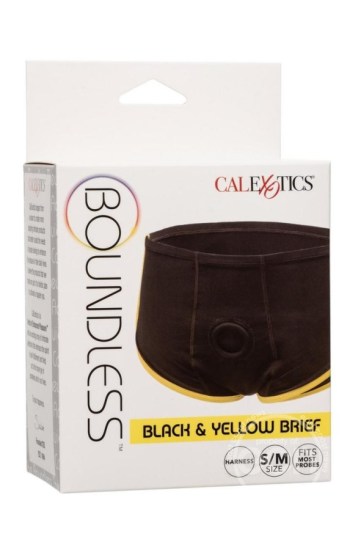 Boundless Black & Yellow Brief – Small/Medium Boundless Black & Yellow Brief – Small/Medium