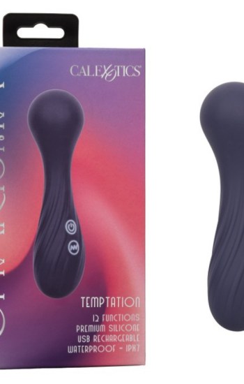 Charisma Temptation Rechargeable Silicone Massager Wand – Blue Charisma Temptation Rechargeable Silicone Massager Wand – Blue