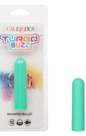 Turbo Buzz Rechargeable Rounded Bullet – Green Turbo Buzz Rechargeable Rounded Bullet – Green