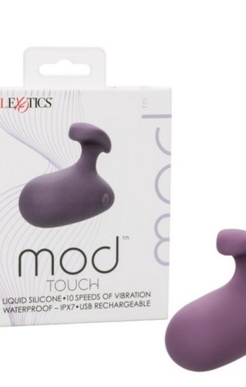 Mod Touch Rechargeable Silicone Massager – Purple Mod Touch Rechargeable Silicone Massager – Purple