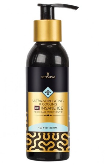 Sensuva Ultra Stimulating & Cooling ON Insane Ice Personal Moisturizer 4.2oz Sensuva Ultra Stimulating & Cooling ON Insane Ice Personal Moisturizer 4.2oz