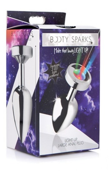 Booty Sparks Light Up Anal Plug Large Booty Sparks Light Up Anal Plug Large