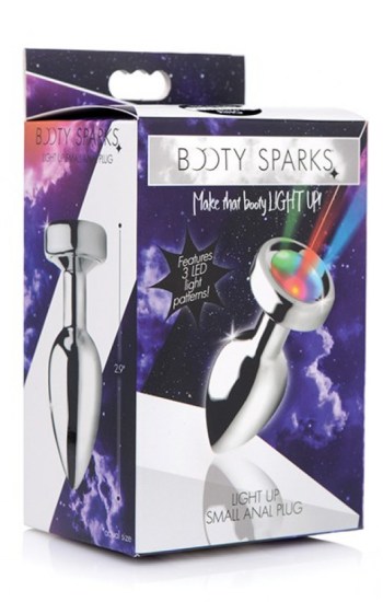 Booty Sparks Light Up Anal Plug Small Booty Sparks Light Up Anal Plug Small