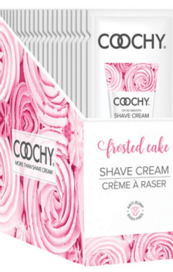 Coochy Shave Frosted Cake Single Coochy Shave Frosted Cake Single