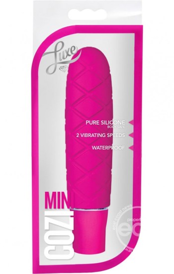 Luxe Cozi Mini Silicone Vibrator Fuchsia Luxe Cozi Mini Silicone Vibrator Fuchsia