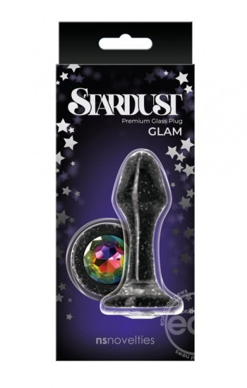 Stardust Glam Anal Plug Black Stardust Glam Anal Plug Black