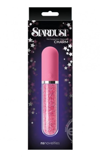 Stardust Charm Vibrator Pink Stardust Charm Vibrator Pink