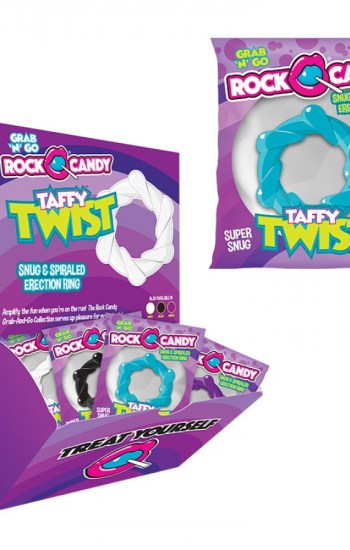 Taffy Twist Snug Spiraled C-Ring Single Taffy Twist Snug Spiraled C-Ring Single