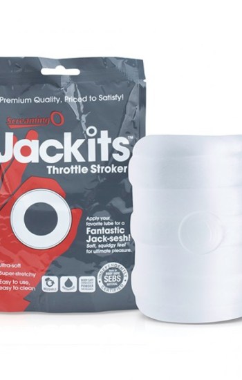 Screaming O Jackits Throttle Stroker Clear Screaming O Jackits Throttle Stroker Clear