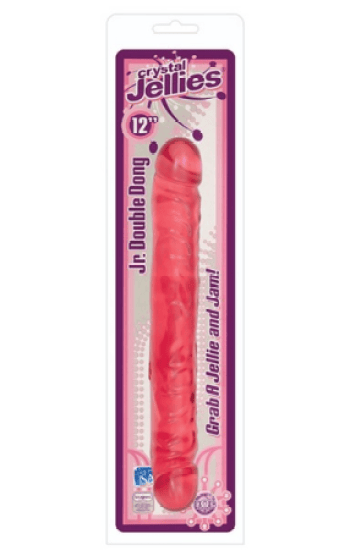 Jr Double 12in Dildo Pink Jr Double 12in Dildo Pink