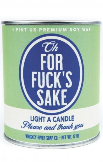 For Fuck’s Sake Vintage Paint Candle For Fuck’s Sake Vintage Paint Candle