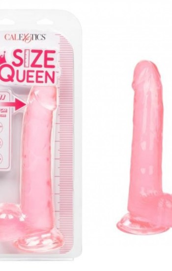 Size Queen 8in Dildo Pink Size Queen 8in Dildo Pink