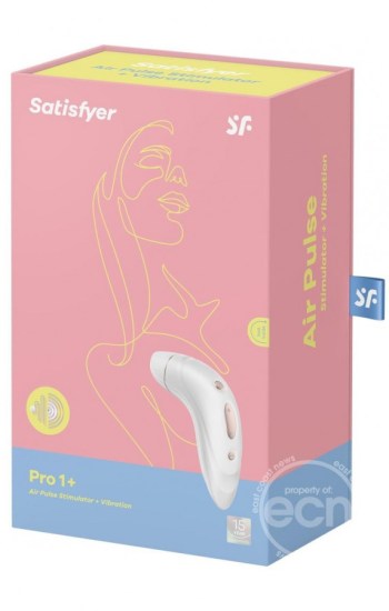 Satisfyer Pro 1+ Clitoral Stimulator White 5.11 Inch Satisfyer Pro 1+ Clitoral Stimulator White 5.11 Inch