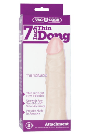 Natural Thin Vac U Loc 7in Beige Natural Thin Vac U Loc 7in Beige