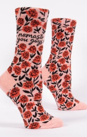 Namaste You Guys Crew Socks Namaste You Guys Crew Socks