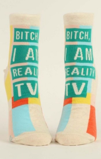 Bitch I Am Reality TV Ankle Socks Bitch I Am Reality TV Ankle Socks