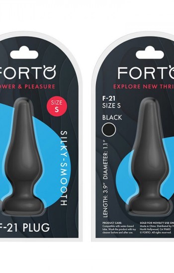 Forto F-21: Tear Drop Small Black Forto F-21: Tear Drop Small Black