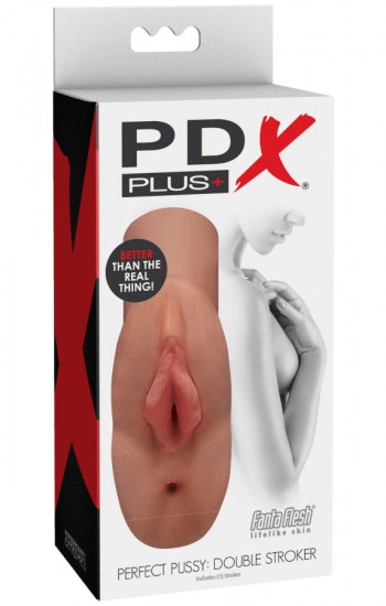 PDX Plus Perfect Pussy Double Stroker PDX Plus Perfect Pussy Double Stroker