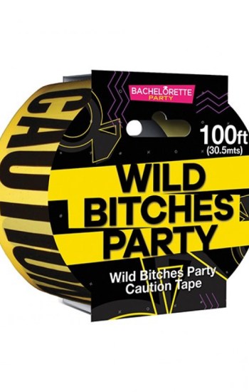 Wild Bitches Caution Party Tape Wild Bitches Caution Party Tape