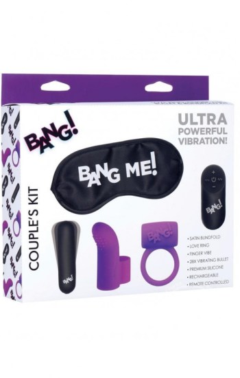 Bang! Couple’s Love Ring Kit Purple Bang! Couple’s Love Ring Kit Purple