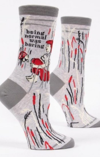 Being Normal Was Boring Crew Socks Being Normal Was Boring Crew Socks