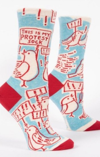 This Is My Protest Sock Crew Socks This Is My Protest Sock Crew Socks