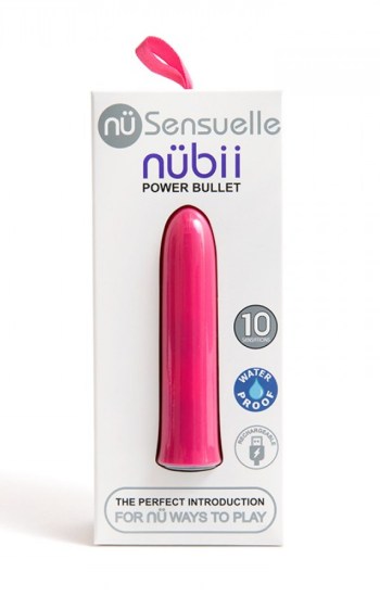 Sensuelle Nubii 10-Function Bullet Rechargeable Pink Sensuelle Nubii 10-Function Bullet Rechargeable Pink