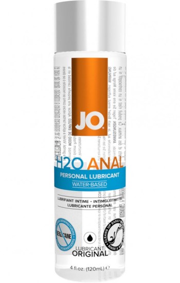 JO H2O Anal Water Based Lubricant 4oz JO H2O Anal Water Based Lubricant 4oz