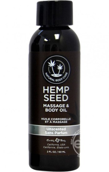 Earthly Body Hemp Seed Massage And Body Oil Unscented 2oz Earthly Body Hemp Seed Massage And Body Oil Unscented 2oz