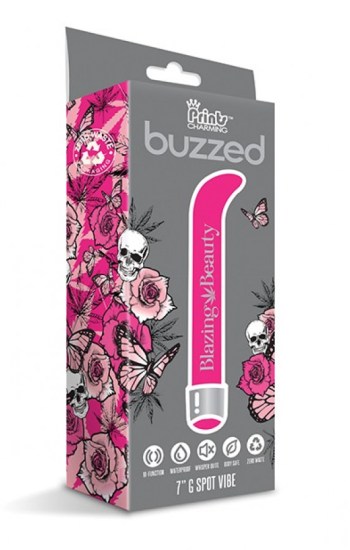 Buzzed 7″ G-Spot Vibe Blazing Beauty Pink Buzzed 7″ G-Spot Vibe Blazing Beauty Pink