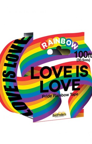 Love Is Love Rainbow Style Caution Party Tape Love Is Love Rainbow Style Caution Party Tape