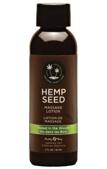 Earthly Body Hemp Seed Massage Lotion 2 oz Naked in the Woods Earthly Body Hemp Seed Massage Lotion 2 oz Naked in the Woods