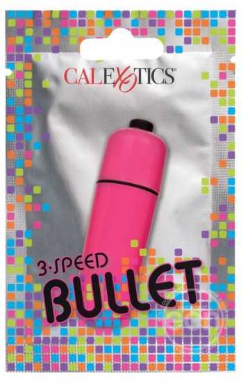 Foil Pack 3-Speed Bullet Vibrator Pink Foil Pack 3-Speed Bullet Vibrator Pink